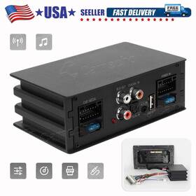 Camecho 795244645274088 Car Audio Dsp Sound Amplifier Wireless Bluetooth Music Usb Ios Android App 16pin