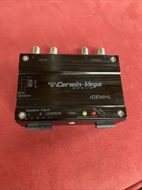 191500582 Cerwin-vega Ioemhl 2 Channel Line Output Converter Used. Free Shipping 191500582 Cerwin-vega Ioemhl 2 Channel Line Output Converter Used. Free Shipping