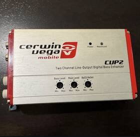 Cerwin-vega Cup2 Cvp2 2-channel Line-output Converter Digital Bass Enhancer Loc