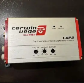 Cvp2 Cerwin-vega Cup2 2-channel Line-output Converter Digital Bass Enhancer Loc