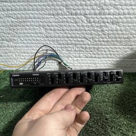 Clarion 705eqa 7 Band Graphic Equalizer With 25wx4ch Power Amplifier