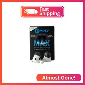 Comply 44-52023-11 Truegrip Max Premium Memory Foam Replacement Earbud Tips For Apple Airp