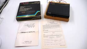 Crunch Ceq-110 The Usa Ceq110 Old School Eq Equalizer With Subwoofer Xover Broken