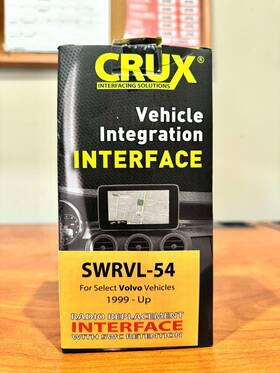 Crux Swrvl-54 Radio Replacement Wiring Interface For 1999-up Volvo Vehicles