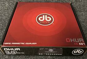 Db Drive Okur 810219025394 E6 Eq7 7-band Parametric Equalizer 3 Rca Outputs Front/rear/sub