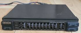 Denon Dce-350 Car Equalizer 9 Band Old School Made In Japan - For Repair Read