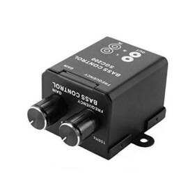 Denpetec 16158806048965 Car Bass Controller Audio Amplifier Subwoofer Equalizer Crossover Black
