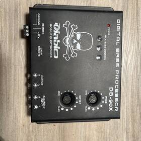 Diablo Db-90x Black Mobile Electronics Digital Car Audio Bass Processor