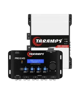 Pro2.4s Digital Audio Hd3000 Taramps 2 Ohm Amp Pro 2.4s Dsp Processor Bundle