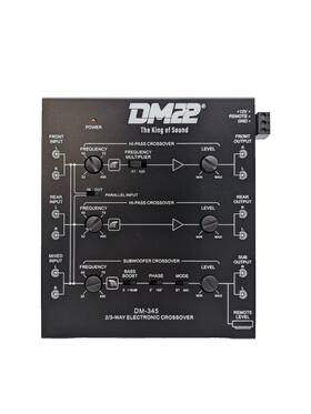 Dm22 Dm34520251000145 Dm-345 2/3-way Electronic Car Audio Crossover With Remote Bass Port