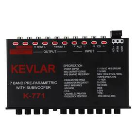 Dpofirs Dpofirsadnb65ywc3 Car Audio Graphic Equalizer 7 Bands Eq Amplifier With