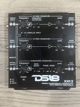 Ds18 330219079020600921 Ds-xm3 Two-to-three Way Electronic Crossover Unit Only Untested
