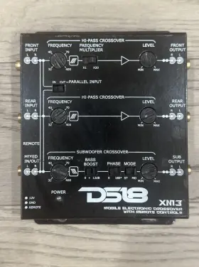330219079020600921 Ds18 Ds-xm3 Two-to-three Way Electronic Crossover Unit Only Untested