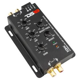 Ds18 810097261129 Xohv Pre-amp With Crossover For High Volt Amplifier 2-channel Bass Boost