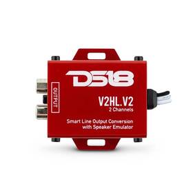 Ds18 Ds18-v2hl-v2 Hi/lo Converter 2-channel With Speaker Emulator Remote Out