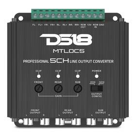 Ds18 Mtloc5 5-channel Line Output Converter With Remote Turn-on Hi-low