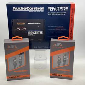 Elite Audio B0bg98vttj Digital Bass Restoration Kit - Epicenter Processor With 3ft. And 17ft Ofc