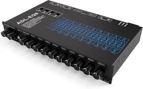 Facmogu Ab4310-sl-us New 9-band Car Audio Equalizer Graphic Eq With Front Rear