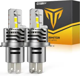 Fahren 744110230963 Latest And Brightest H4 Led Bulbs 1 200% 12x 80 000lm Extreme Brightness