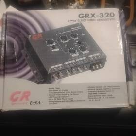 Gr Gravity Usa Car Audio Systems Grx-320 2-way Electronic Crossover