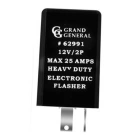 Grand General 62991 Rectangular 12v 25 Amp Electronic Rectangular-25 Amps