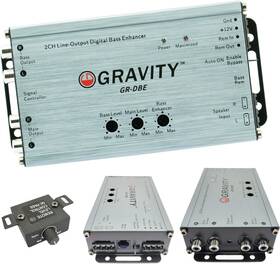 Gravity 691202207979 Gr-dbe Two Channel Line-output Converter 400 Watts Signal/ch With Bass /