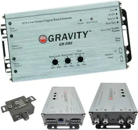 Gravity 691202207979 Gr-dbe Two Channel Line-output Converter 400 Watts Signal/ch With Bass /