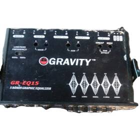 Gravity Gr-eq15 Eq15 1/2 Din 5 Band Car Audio Equalizer Eq Front Rear Sub Output 9v