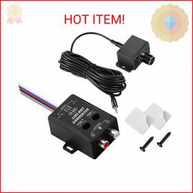 Gulfmew Td-gulfmew-1477 Car Audio Line Output Converter Includes 3.5mm Jack Port Universal Bass