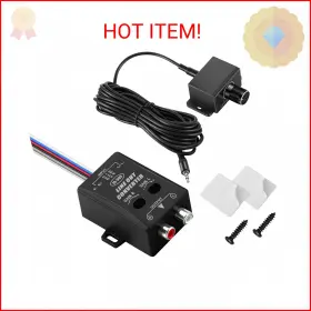 Td-gulfmew-1477 Gulfmew Car Audio Line Output Converter Includes 3.5mm Jack Port Universal Bass
