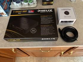 Helix 057204311438 V Eight Dsp Mk2 High End Car Audio - 8 Channel Amp And 10 Sp