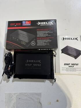 Helix 234149189491 Dsp Mini Mk2 Digital Signal Processor 6-channel High-resolution 64-bit