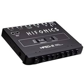 Hifonics Hfeq-2 1/2 Din 4-band Equalizer With 9-volt Line-driver Signal Processor