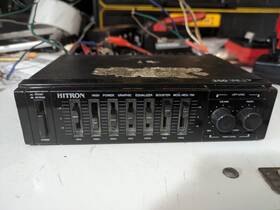 Hitron Heq-750 Car Equalizer Old School Equalizer/booster 7 Bands