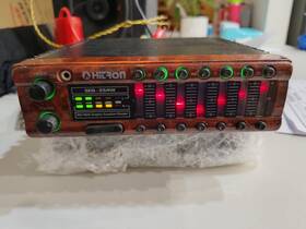 Hitron Seq-554w Old School Equalizer Booster Wood Seq554w 7 Bands