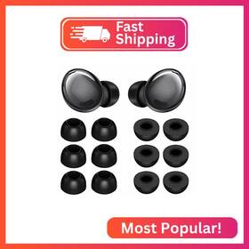 Iiexcel Galaxybudspro6plmfblack Samsung Galaxy Buds 2 Pro Ear Tips - Memory Foam Noise Reducing Comfortable Ea