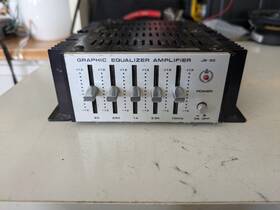 Jet Sound Laboratories Js-50 Old School Graphic Equalizer Booster Car Eq Js50