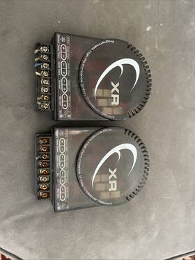 Jl Audio Xr650/570-cspxo 2-way Passive Crossover Pair Used
