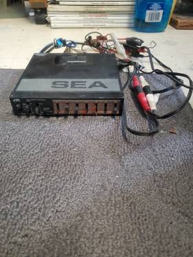 Jvc Ks-e8 Car Equalizer S.e.a. Old School 7 Band Graphic