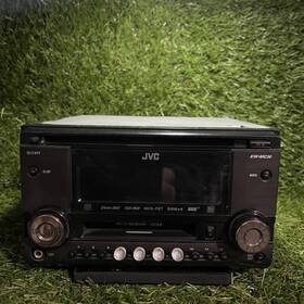 Jvc Kw-mc36 Car Stereo Concert Hall Old School Graphic Equalizer Tested Working