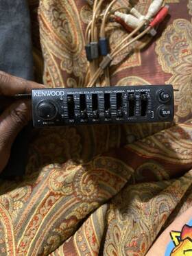 Kenwood 00300120 Kgc-4042a 5-band Car Equalizer