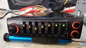 Kenwood Kcg-4042a Vintage Kgc-4042a Graphic Equalizer Old School Issues Inch A
