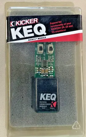 Kicker 713034445401 Old School Keq Variable Boost Module For Zr-zx-xs Amplifier Nos