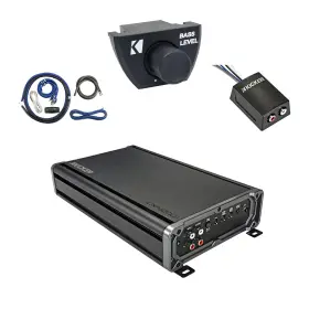 Cxa12001t-arct-ck4-loc2 Kicker Cxa1200.1 1200w Class D Amplifier With Kit Remote Stereo Line Converter