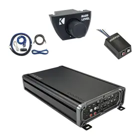 Cxa3604t-arct-ck4-loc2 Kicker Cxa360.4 4-channel 4x90-watt Amplifier With Kit Remote Stereo Converter