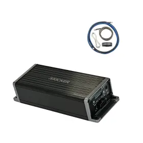 Key2004-pk8 Kicker Key200.4 200w 4-channel Full-range Auto-eq Amplifier Wiring Install Kit