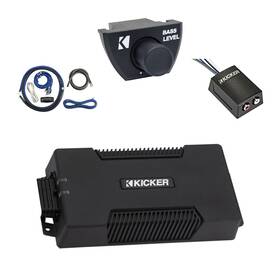 Kicker Pxa4004-arct-ck4-loc2 48pxa4004 4 Channel 800w Amplifier With Kit Remote Stereo Converter