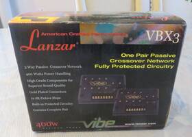 Lanzar 068888715133 Vbx3 - One Pair Passive Crossover Network Fully Protected Circuitry New
