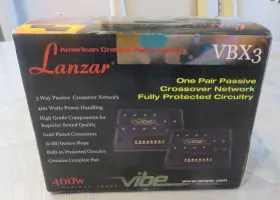 Vbx3 Lanzar 068888715133 - One Pair Passive Crossover Network Fully Protected Circuitry New Vbx3 Lanzar 068888715133 - One Pair Passive Crossover Network Fully Protected Circuitry New