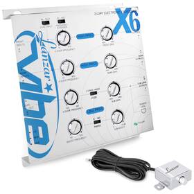 Lanzar 100177383187 Vibe Upgraded 3-way Electronic Audio Crossover Network With Hi-pass An